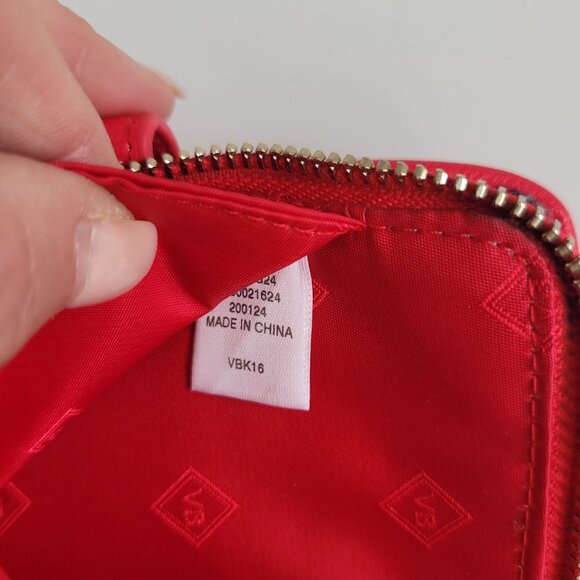 Vera Bradley Wallet Women's Rumba Pink Wristlet Small Pocket Book - Picture 4 of 7